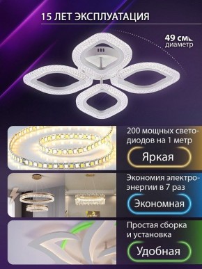 Потолочная люстра Natali Kovaltseva SM LED LAMPS 81455 в Новом Уренгое - novyy-urengoy.ok-mebel.com | фото 5