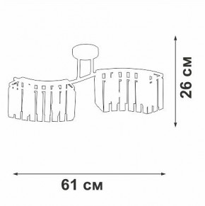 Потолочная люстра Vitaluce V5884 V5884-0/4PL в Новом Уренгое - novyy-urengoy.ok-mebel.com | фото 4