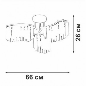 Потолочная люстра Vitaluce V5884 V5884-0/6PL в Новом Уренгое - novyy-urengoy.ok-mebel.com | фото 3