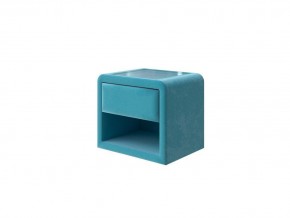 PROxSON Тумба Cube (Ткань: Велюр Shaggy Azure) 52x41 в Новом Уренгое - novyy-urengoy.ok-mebel.com | фото