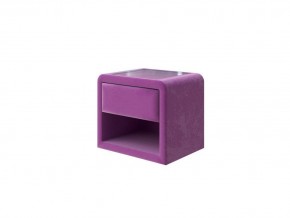 PROxSON Тумба Cube (Ткань: Велюр Shaggy Wine) 52x41 в Новом Уренгое - novyy-urengoy.ok-mebel.com | фото