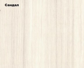 Шкаф 2-х створчатый Белла (Сандал, Графит/Дуб крафт) в Новом Уренгое - novyy-urengoy.ok-mebel.com | фото 2