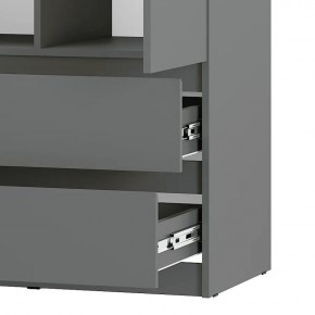 Шкаф 2-х створчатый Симпл ШК-03 (графит) в Новом Уренгое - novyy-urengoy.ok-mebel.com | фото 9