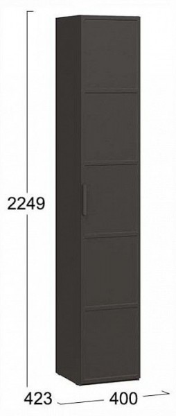 Шкаф для белья Стелла Исп.2 в Новом Уренгое - novyy-urengoy.ok-mebel.com | фото 4