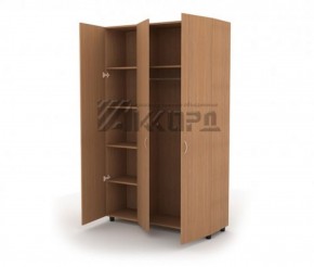 Шкаф комбинированный для одежды ШГ 84.3 (1200*620*1800) в Новом Уренгое - novyy-urengoy.ok-mebel.com | фото