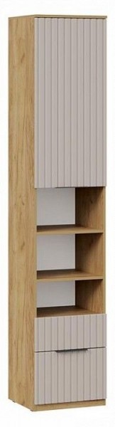 Шкаф комбинированный Хилтон Исп. 2 в Новом Уренгое - novyy-urengoy.ok-mebel.com | фото 2