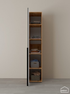 Шкаф Linnea MHR-1-2 2050х400х510 (ДВ-М 11.1.25) в Новом Уренгое - novyy-urengoy.ok-mebel.com | фото 4