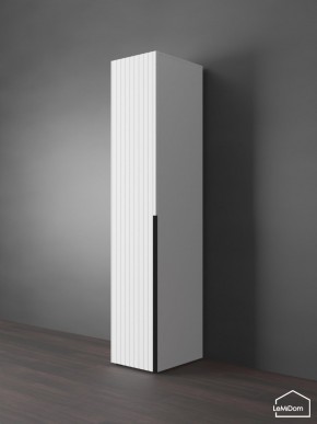 Шкаф Linnea MHR-1 2050х400х510 (Белый-М 11.1.1) в Новом Уренгое - novyy-urengoy.ok-mebel.com | фото