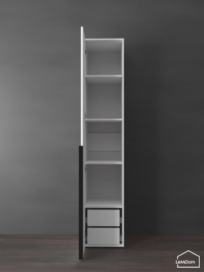 Шкаф Linnea MHR-1-4 2050х400х510 (Белый-М 11.1.1) в Новом Уренгое - novyy-urengoy.ok-mebel.com | фото 7