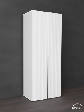 Шкаф Linnea MHR-2-2 2050х800х510 (Белый-М 11.1.2) в Новом Уренгое - novyy-urengoy.ok-mebel.com | фото