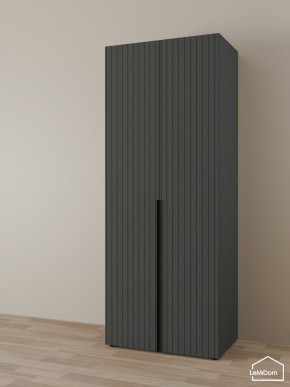 Шкаф Linnea MHR-2 2050х800х510 (Графит-М 11.1.25) в Новом Уренгое - novyy-urengoy.ok-mebel.com | фото