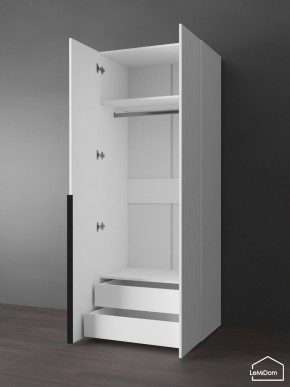 Шкаф Linnea MHR-2-3 2050х800х510 (Белый-М 11.1.1) в Новом Уренгое - novyy-urengoy.ok-mebel.com | фото 5