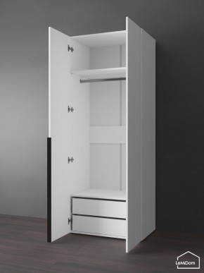 Шкаф Linnea MHR-2-3 2050х800х510 (Белый-М 11.1.1) в Новом Уренгое - novyy-urengoy.ok-mebel.com | фото 6