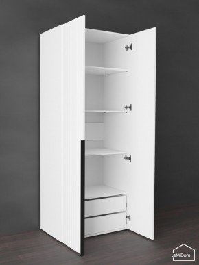 Шкаф Linnea MHR-2-4 2050х800х510 (Белый-М 11.1.1) в Новом Уренгое - novyy-urengoy.ok-mebel.com | фото 6