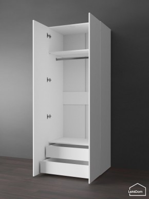 Шкаф Linnea MHR-2PO-3 2050х800х510 (Белый-М 11.1.1) в Новом Уренгое - novyy-urengoy.ok-mebel.com | фото 5