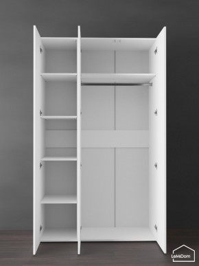 Шкаф Linnea MHR-3PO-1 2050х1200х510 (Белый-М 11.1.1) в Новом Уренгое - novyy-urengoy.ok-mebel.com | фото 5