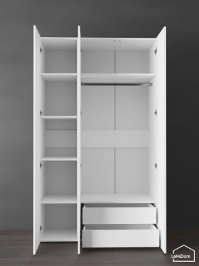 Шкаф Linnea MHR-3PO-2 2050х1200х510 (Белый-М 11.1.1) в Новом Уренгое - novyy-urengoy.ok-mebel.com | фото 5