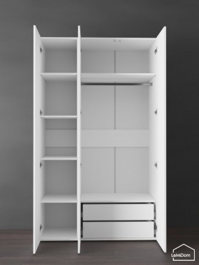 Шкаф Linnea MHR-3PO-2 2050х1200х510 (Белый-М 11.1.1) в Новом Уренгое - novyy-urengoy.ok-mebel.com | фото 6