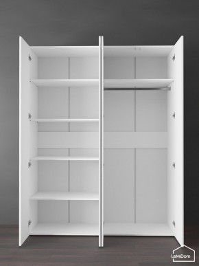 Шкаф Linnea MHR-4PO-1 2050х1600х510 (Белый-М 11.1.2) в Новом Уренгое - novyy-urengoy.ok-mebel.com | фото 4