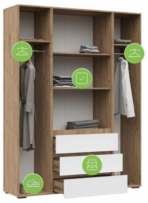 Шкаф платяной Элла в Новом Уренгое - novyy-urengoy.ok-mebel.com | фото 4
