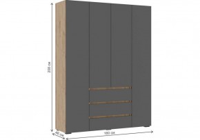 Шкаф платяной Элла в Новом Уренгое - novyy-urengoy.ok-mebel.com | фото 3