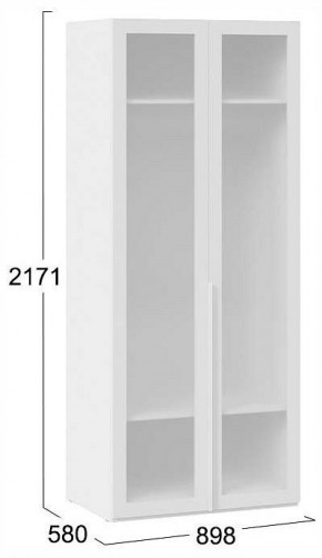 Шкаф платяной Порто СМ-393.07.009 в Новом Уренгое - novyy-urengoy.ok-mebel.com | фото 3