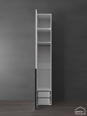 Шкаф с антресолью Linnea MHR-1A-3 2450х400х510 (Белый-М 11.1.1) в Новом Уренгое - novyy-urengoy.ok-mebel.com | фото 5
