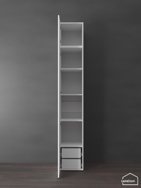 Шкаф с антресолью Linnea MHR-1POA-4 2450х400х510 (Белый-М 11.1.2) в Новом Уренгое - novyy-urengoy.ok-mebel.com | фото 6
