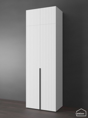Шкаф с антресолью Linnea MHR-2A-2 2450х800х510 (Белый-М 11.1.2) в Новом Уренгое - novyy-urengoy.ok-mebel.com | фото