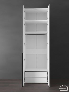 Шкаф с антресолью Linnea MHR-2A-3 2450х800х510 (Белый-М 11.1.1) в Новом Уренгое - novyy-urengoy.ok-mebel.com | фото 6