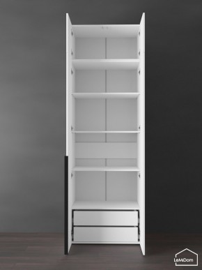 Шкаф с антресолью Linnea MHR-2A-4 2450х800х510 (Белый-М 11.1.1) в Новом Уренгое - novyy-urengoy.ok-mebel.com | фото 6