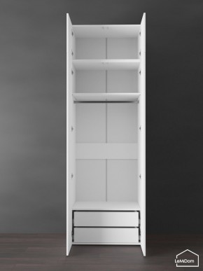 Шкаф с антресолью Linnea MHR-2POA-3 2450х800х510 (Белый-М 11.1.2) в Новом Уренгое - novyy-urengoy.ok-mebel.com | фото 5