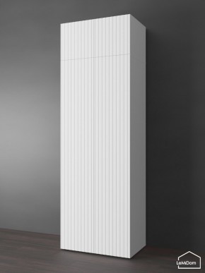 Шкаф с антресолью Linnea MHR-2POA-4 2450х800х510 (Белый-М 11.1.1) в Новом Уренгое - novyy-urengoy.ok-mebel.com | фото