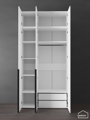 Шкаф с антресолью Linnea MHR-3A-2 2450х1200х510 (Белый-М 11.1.1) в Новом Уренгое - novyy-urengoy.ok-mebel.com | фото 6
