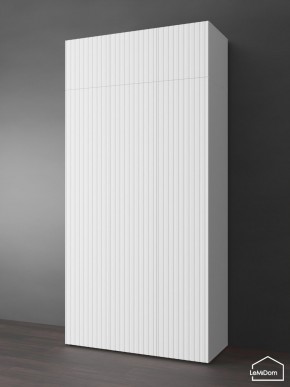 Шкаф с антресолью Linnea MHR-3POA-2 2450х1200х510 (Белый-М 11.1.2) в Новом Уренгое - novyy-urengoy.ok-mebel.com | фото