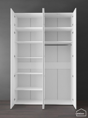 Шкаф с антресолью Linnea MHR-4POA-1 2450х1600х510 (Белый-М 11.1.2) в Новом Уренгое - novyy-urengoy.ok-mebel.com | фото 4