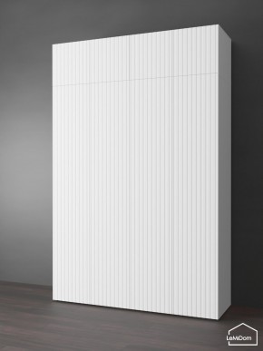 Шкаф с антресолью Linnea MHR-4POA-2 2450х1600х510 (Белый-М 11.1.2) в Новом Уренгое - novyy-urengoy.ok-mebel.com | фото