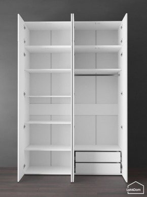 Шкаф с антресолью Linnea MHR-4POA-2 2450х1600х510 (Белый-М 11.1.2) в Новом Уренгое - novyy-urengoy.ok-mebel.com | фото 5