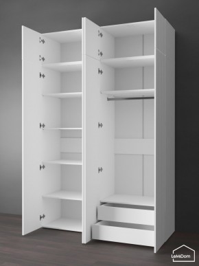 Шкаф с антресолью Linnea MHR-4POA-2 2450х1600х510 (Белый-М 11.1.2) в Новом Уренгое - novyy-urengoy.ok-mebel.com | фото 6
