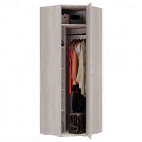 Шкаф угловой Белла (Ясень белый) в Новом Уренгое - novyy-urengoy.ok-mebel.com | фото 2