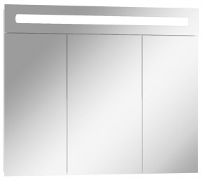 Шкаф-зеркало Аврора 85 с подсветкой LED Домино (DV8010HZ) в Новом Уренгое - novyy-urengoy.ok-mebel.com | фото 1