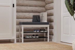 Скамья 85х50 Кантри для обуви белая в Новом Уренгое - novyy-urengoy.ok-mebel.com | фото 4