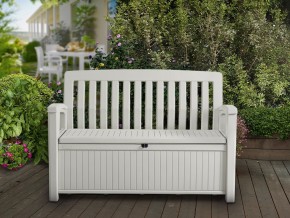 Скамья Patio Bench белый в Новом Уренгое - novyy-urengoy.ok-mebel.com | фото 2