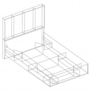 Спальный гарнитур "Сандра" (модульный) в Новом Уренгое - novyy-urengoy.ok-mebel.com | фото 4