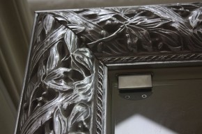 Спальный гарнитур Тиффани Premium черная/серебро в Новом Уренгое - novyy-urengoy.ok-mebel.com | фото 4