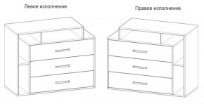 Спальный гарнитур Юнона (вариант-2) в Новом Уренгое - novyy-urengoy.ok-mebel.com | фото 4