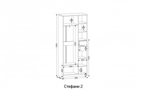 СТЕФАНИ-2 Шкаф в Новом Уренгое - novyy-urengoy.ok-mebel.com | фото 2