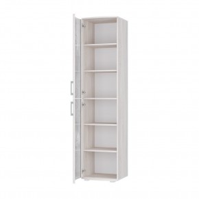 Стеклопенал Флоренция (ясень белый) в Новом Уренгое - novyy-urengoy.ok-mebel.com | фото 2