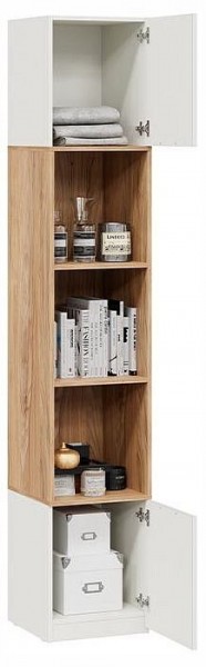 Стеллаж комбинированный Стелла в Новом Уренгое - novyy-urengoy.ok-mebel.com | фото 3