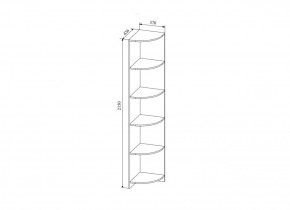 СКАНДИ СДУ370.1 Стеллаж угловой в Новом Уренгое - novyy-urengoy.ok-mebel.com | фото 2